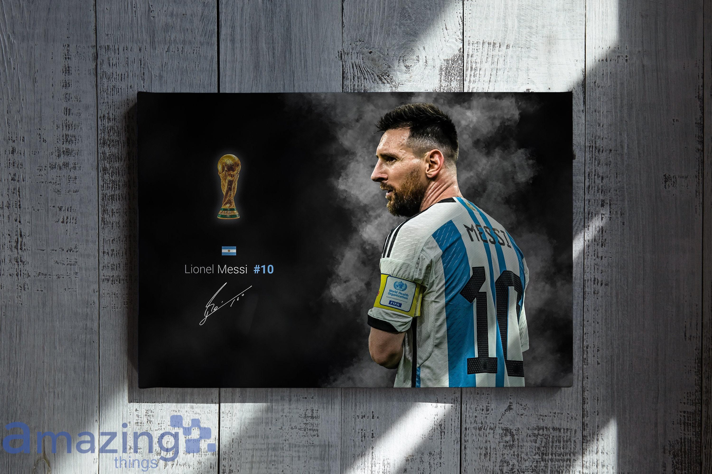 Leo Messi World Cup 2022 Poster or Canvas Gift For Fans image Leo Messi World Cup 2022 Poster or Canvas Gift For Fans Product Photo 5