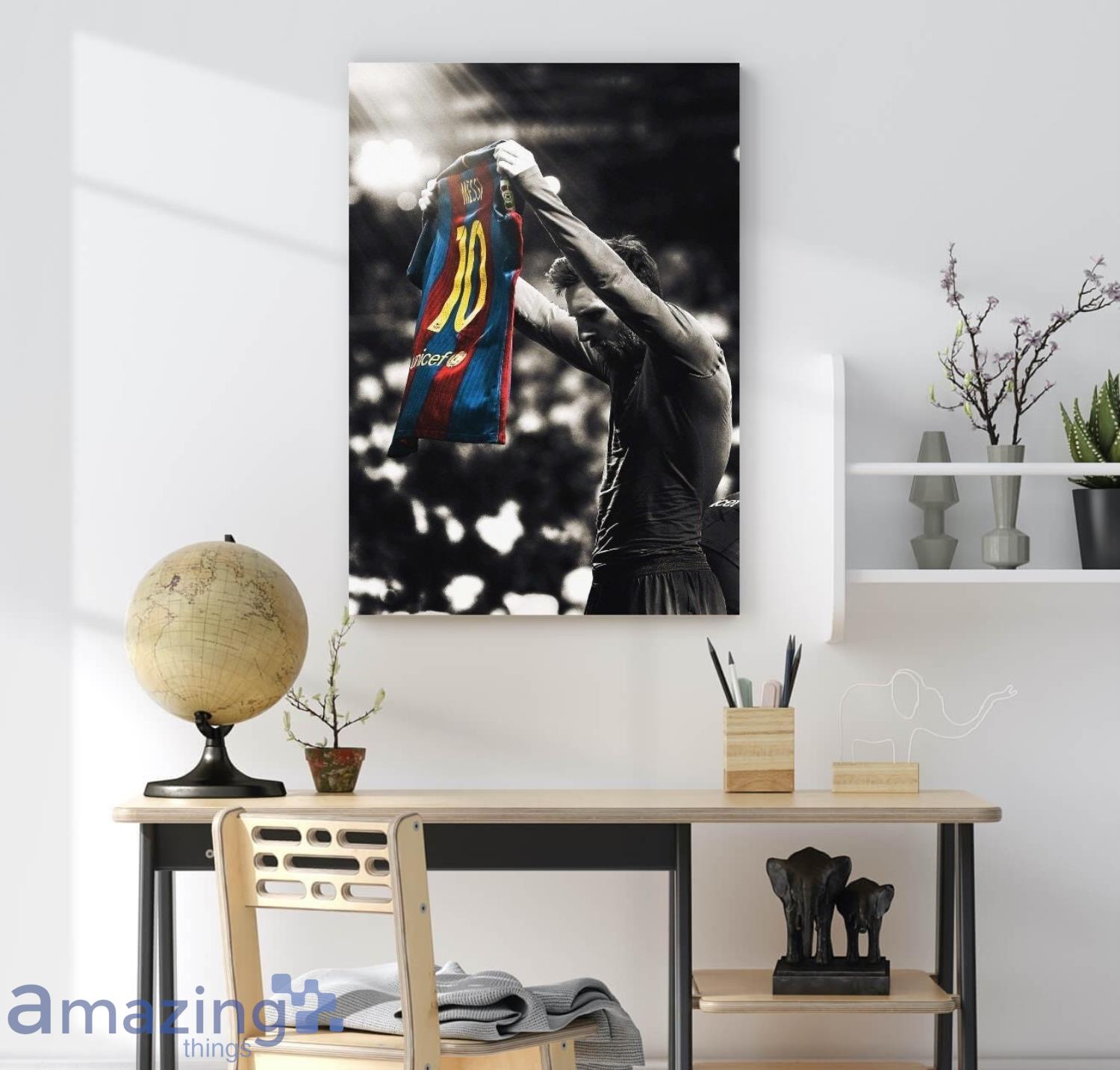 Lionel Messi Canvas Best Football Poster Or Canvas Print Product Photo 1