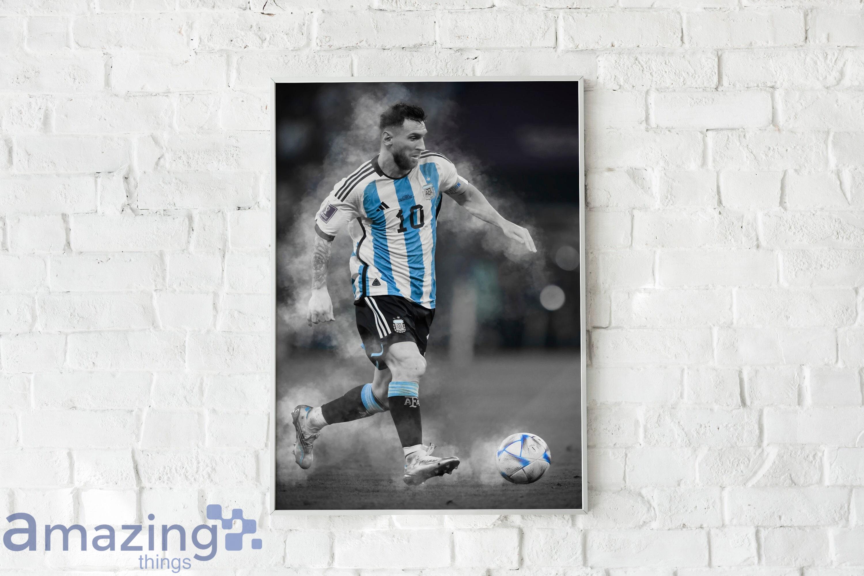 Lionel Messi  Poster or Canvas Argentina Football Product Photo 1