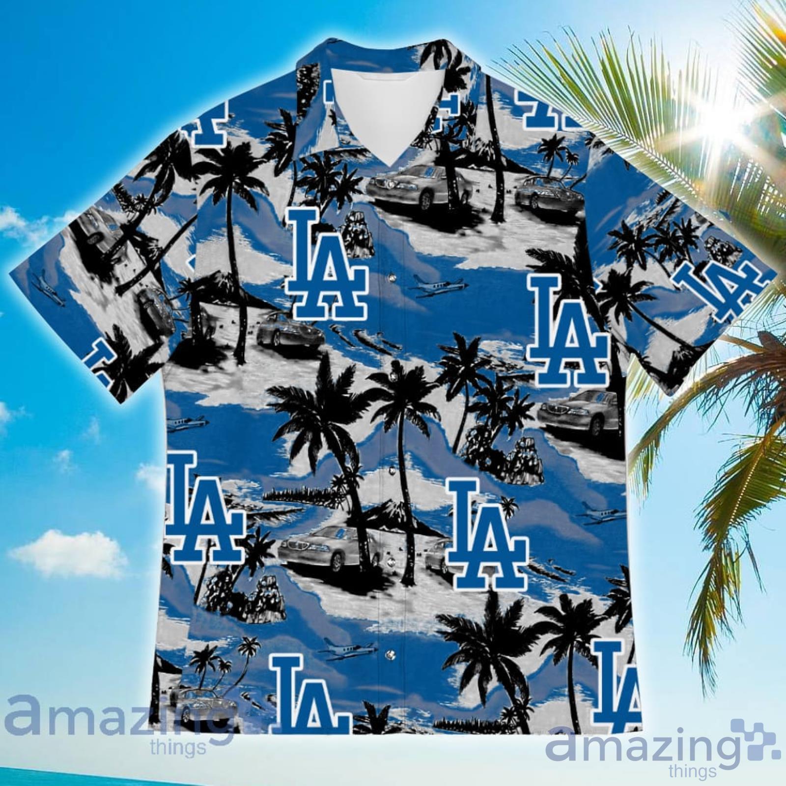 Los Angeles Dodgers Sports American Tropical Coconut Vintage Patterns Hawaiian  Shirt