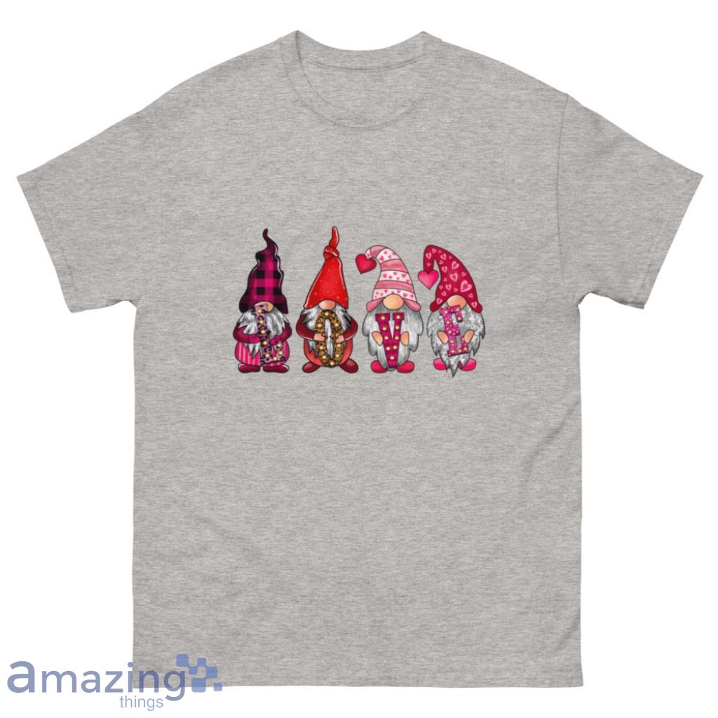 Love Gnome Valentines Gnome Heart Shirt - 500 Men’s Classic Tee Gildan Love Gnome Valentines Gnome Heart Shirt - 500 Men’s Classic Tee Gildan