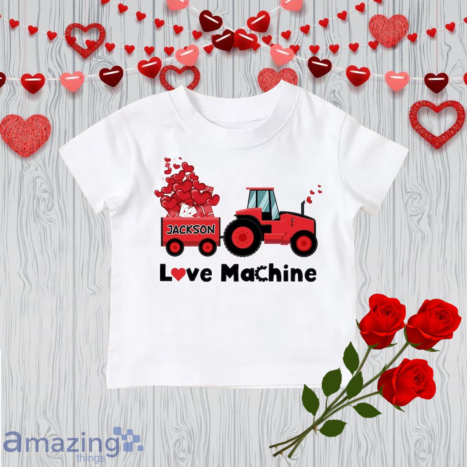 Love Matchine Valentine Day's Shirt For Boy - Love Matchine Valentine Day's Shirt For Boy