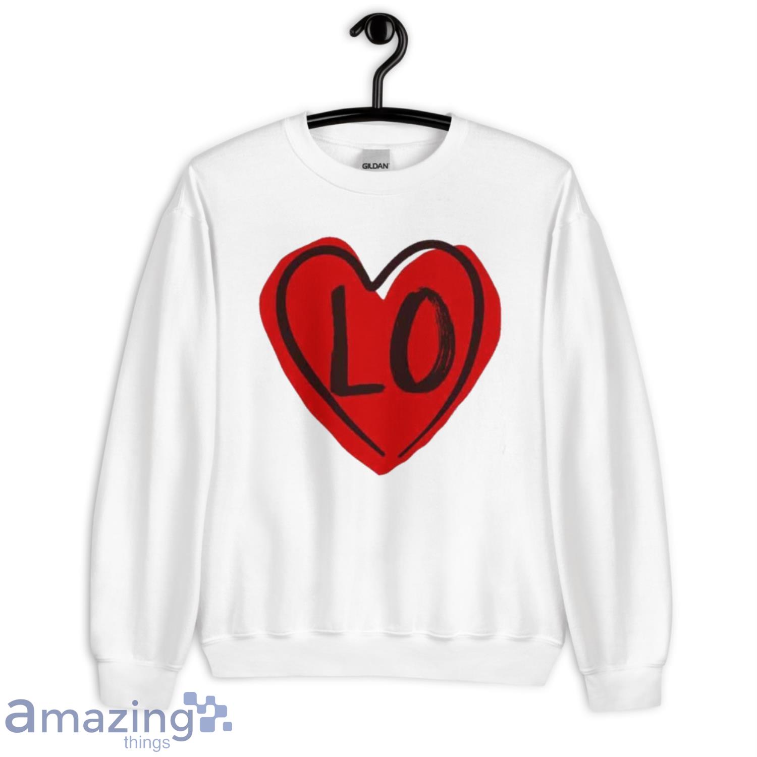 Love Red Heart Couples Matching shirt Product Photo 1