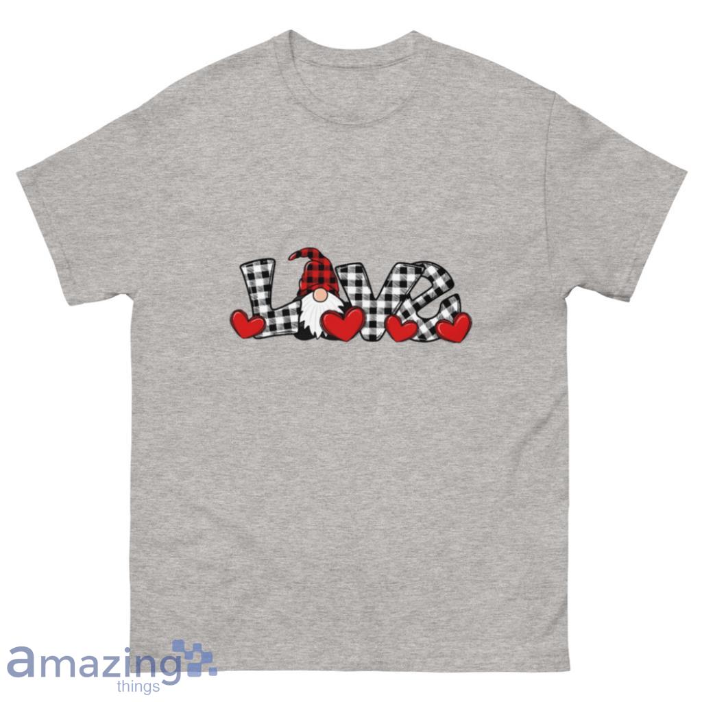 Love Valentine Gnome Valentine Couple Shirt - 500 Men’s Classic Tee Gildan