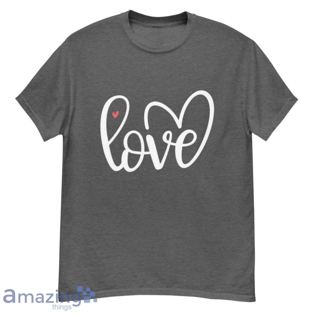 Love Valentine's Day Couple Shirt - G500 Men’s Classic T-Shirt-1