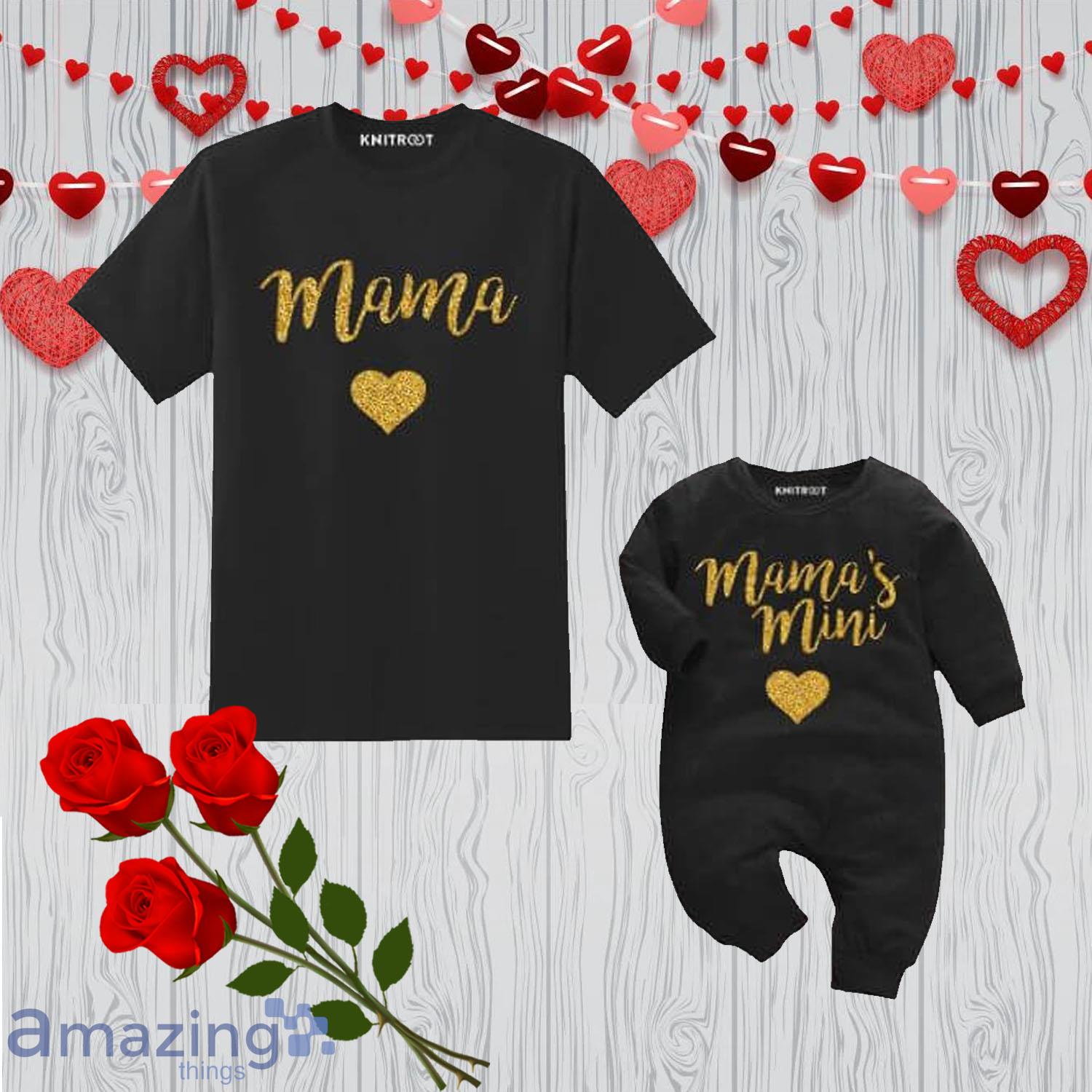 Mama’s Mini Valentine Day's Matching Shirt Gift For Mom And Baby - Mama’s Mini Valentine Day's Matching Shirt Gift For Mom And Baby