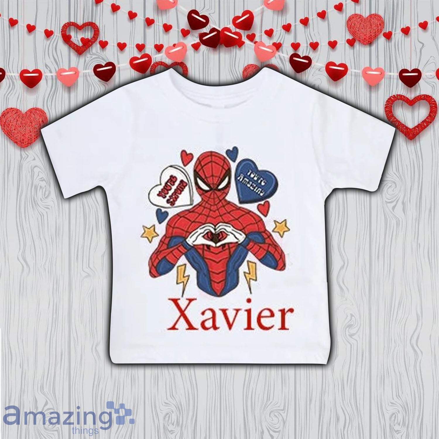 Marvel Superhero Valentine Day's Shirt For Boy - Marvel Superhero Valentine Day's Shirt For Boy