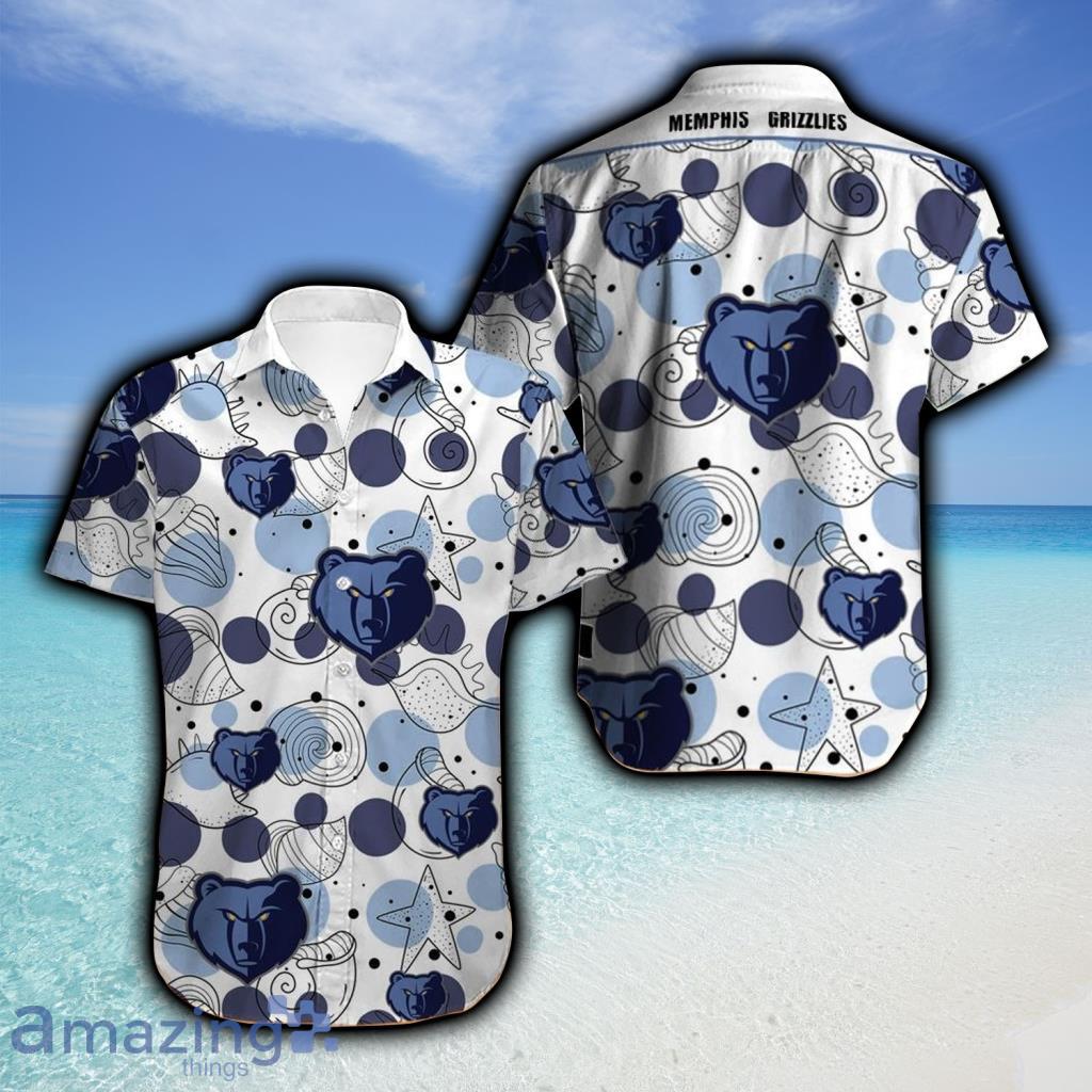 Memphis Grizzlies New Trends Custom Name And Number Christmas Hawaiian Shirt  - Freedomdesign