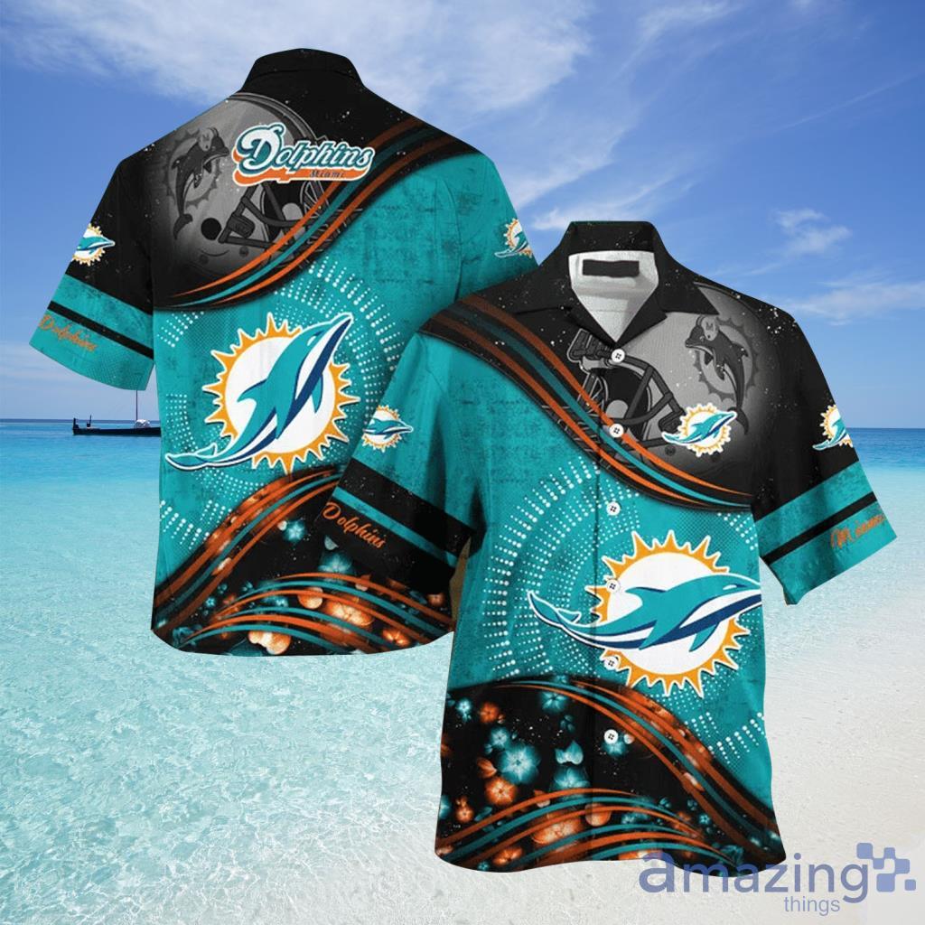 Miami Dolphins NFL Hawaiian Shirt - Miami Dolphins NFL Hawaiian Shirt