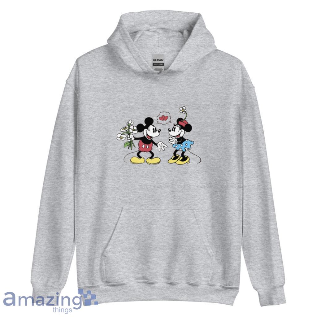 Mickey And Minimouse Valentine Day's Coupe Shirt image Mickey And Minimouse Valentine Days Coupe Shirt - Unisex Heavy Blend Hooded Sweatshirt