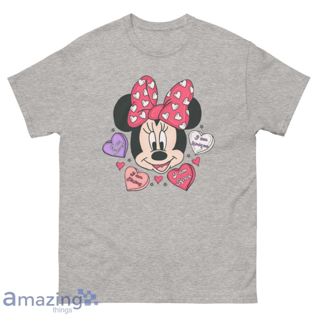 Minnie Mouse Valentine Day's Coupe Shirt - 500 Men’s Classic Tee Gildan