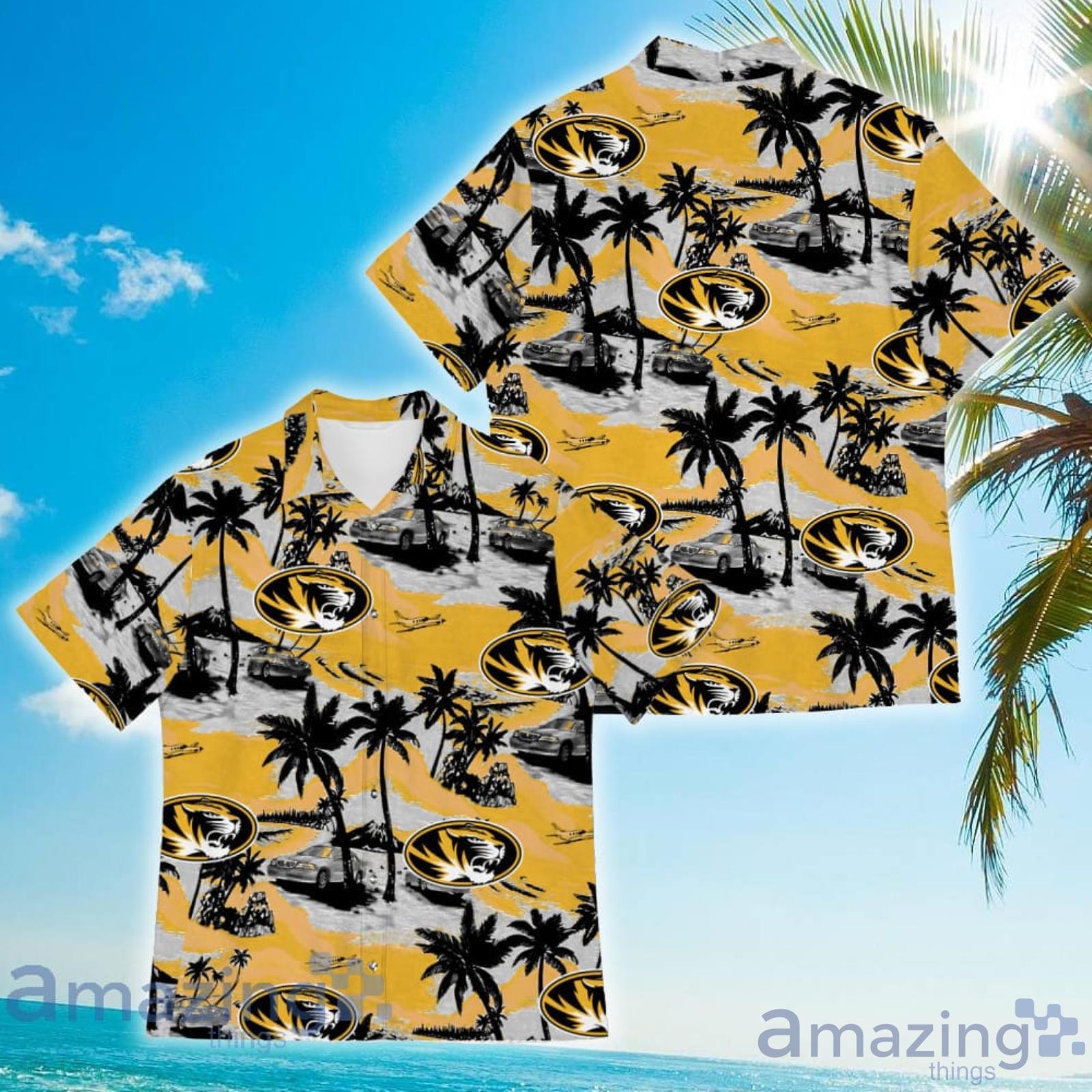 Missouri Tigers Sports American Tropical Coconut Vintage Patterns Hawaiian Shirt image Missouri Tigers Sports American Tropical Coconut Vintage Patterns Hawaiian Shirt Product Photo 4