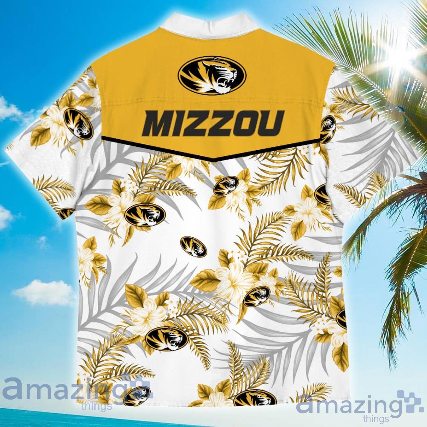 Missouri Tigers Sports American Tropical Flower Patterns Hawaiian Shirt image Missouri Tigers Sports American Tropical Flower Patterns Hawaiian Shirt Product Photo 3