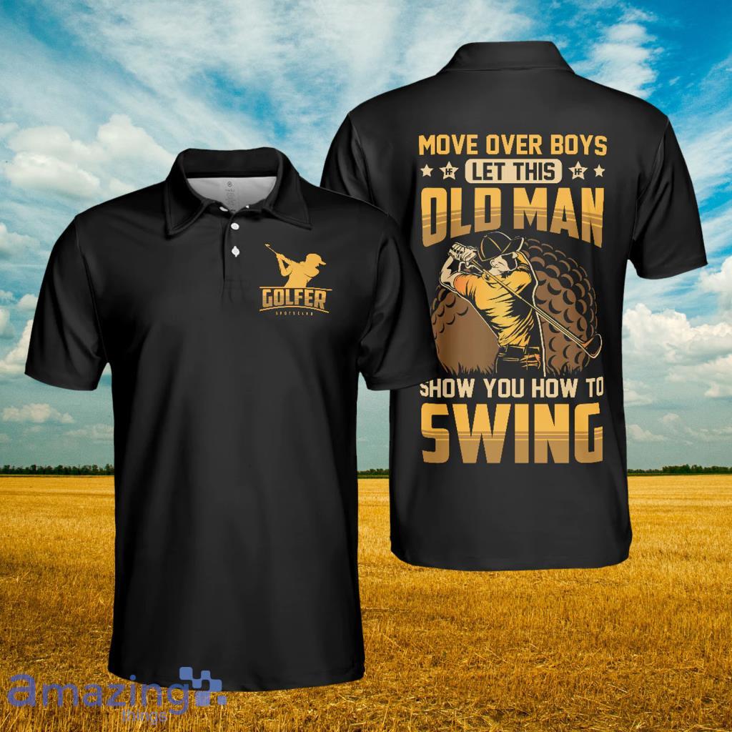 Move Over Boys Golf Polo Shirt - Move Over Boys Golf Polo Shirt