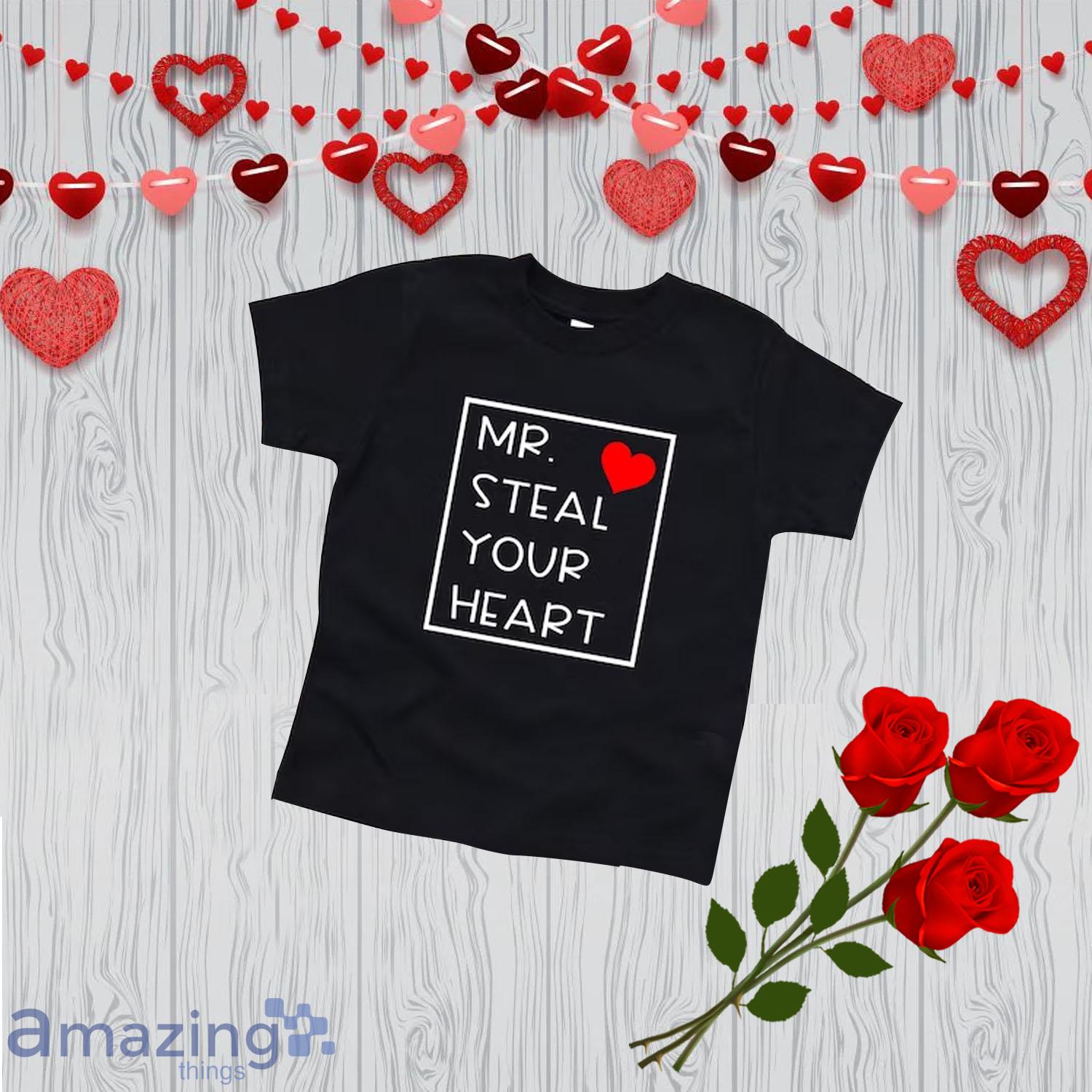 Mr Steal Your Heart Valentine Day's Shirt For Kids - Mr Steal Your Heart Valentine Day's Shirt For Kids
