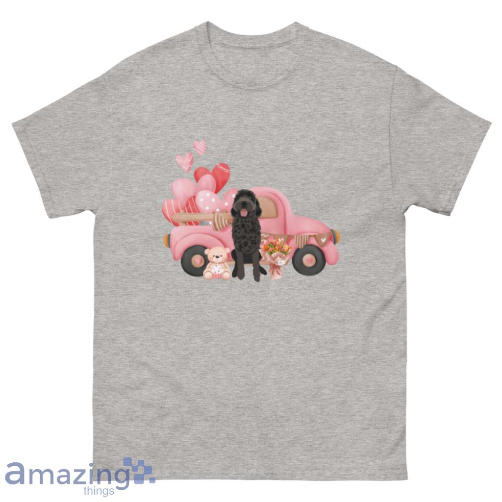 My Dog Goldendoodle Valentine Day's Coupe Shirt - 500 Men’s Classic Tee Gildan