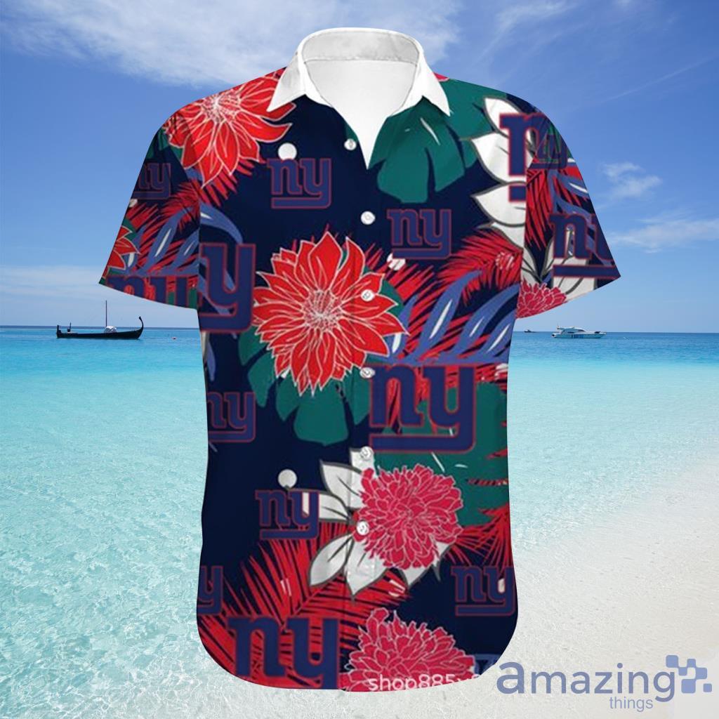 New York Giants Hawaiian Shirt For Fans