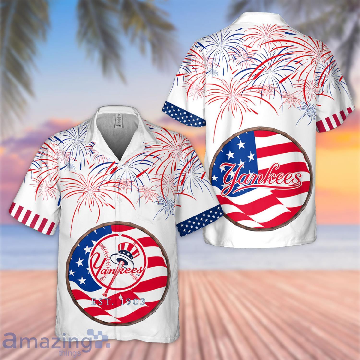New York Yankees Happy New Year Hawaiian Shirt