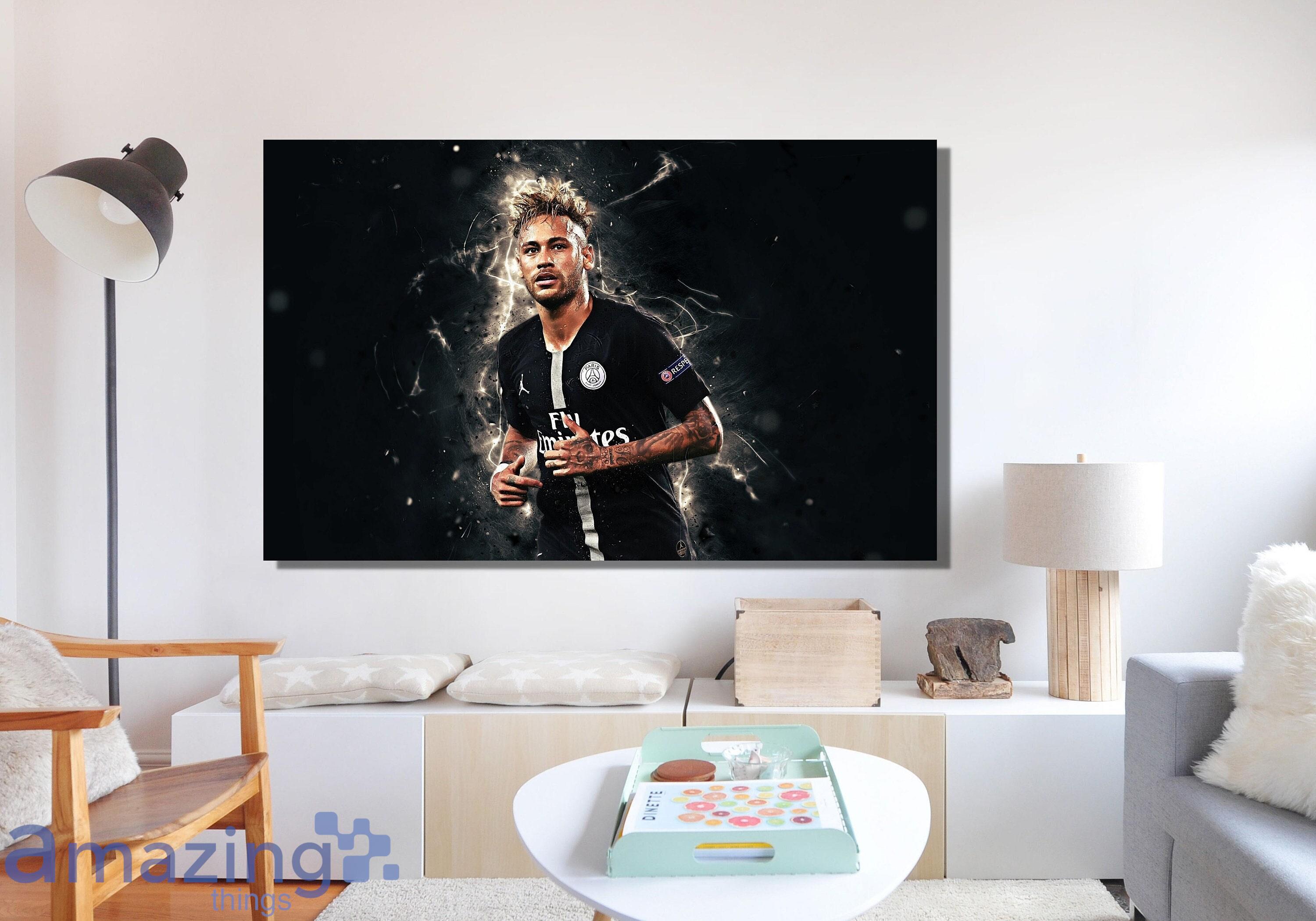 Neymar Jr Poster Or Canvas Wall Art Gift For Fans Product Photo 1