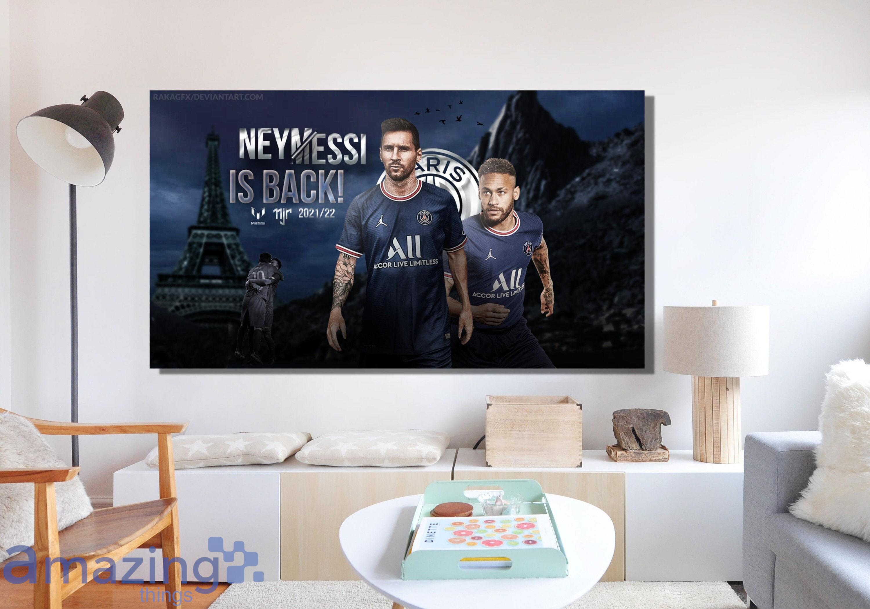 Neymar Messi NeyMes is back Canvas Wall Art, Product Photo 1