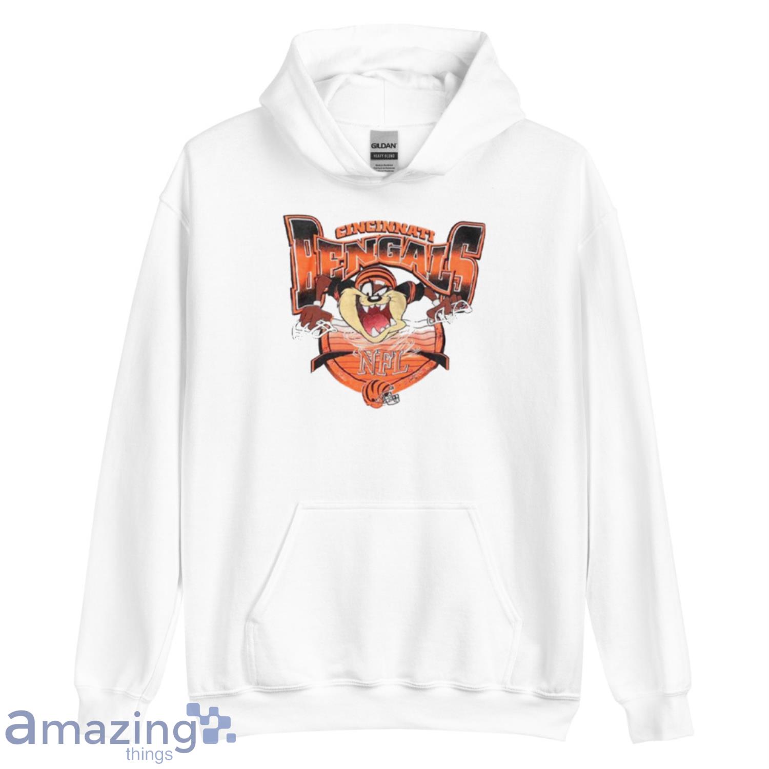 2023 Cincinnati Bengals Hoodie Tiger Pattern Pullover Hooded