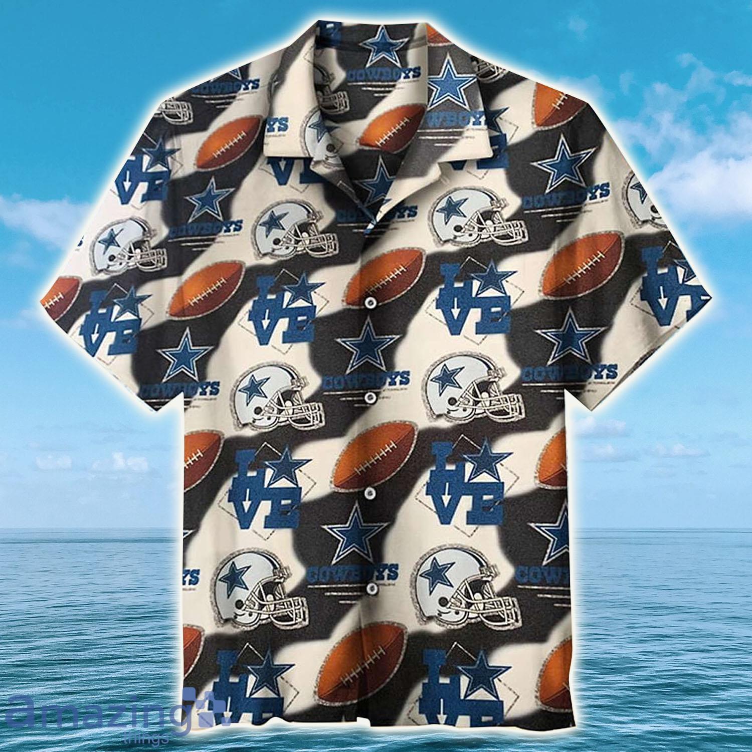 NFL Dallas Cowboys Classic Hawaiian Shirt - NFL Dallas Cowboys Classic Hawaiian Shirt