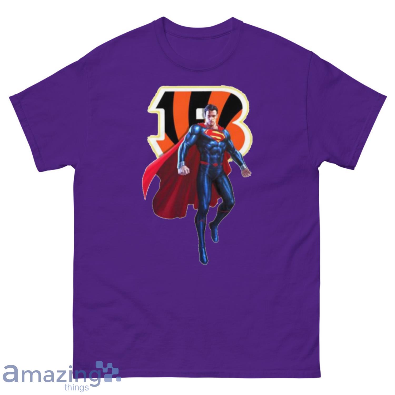 Superman Raiders Cincinnati Bengals Dynamic Shirt, Bengals Gifts