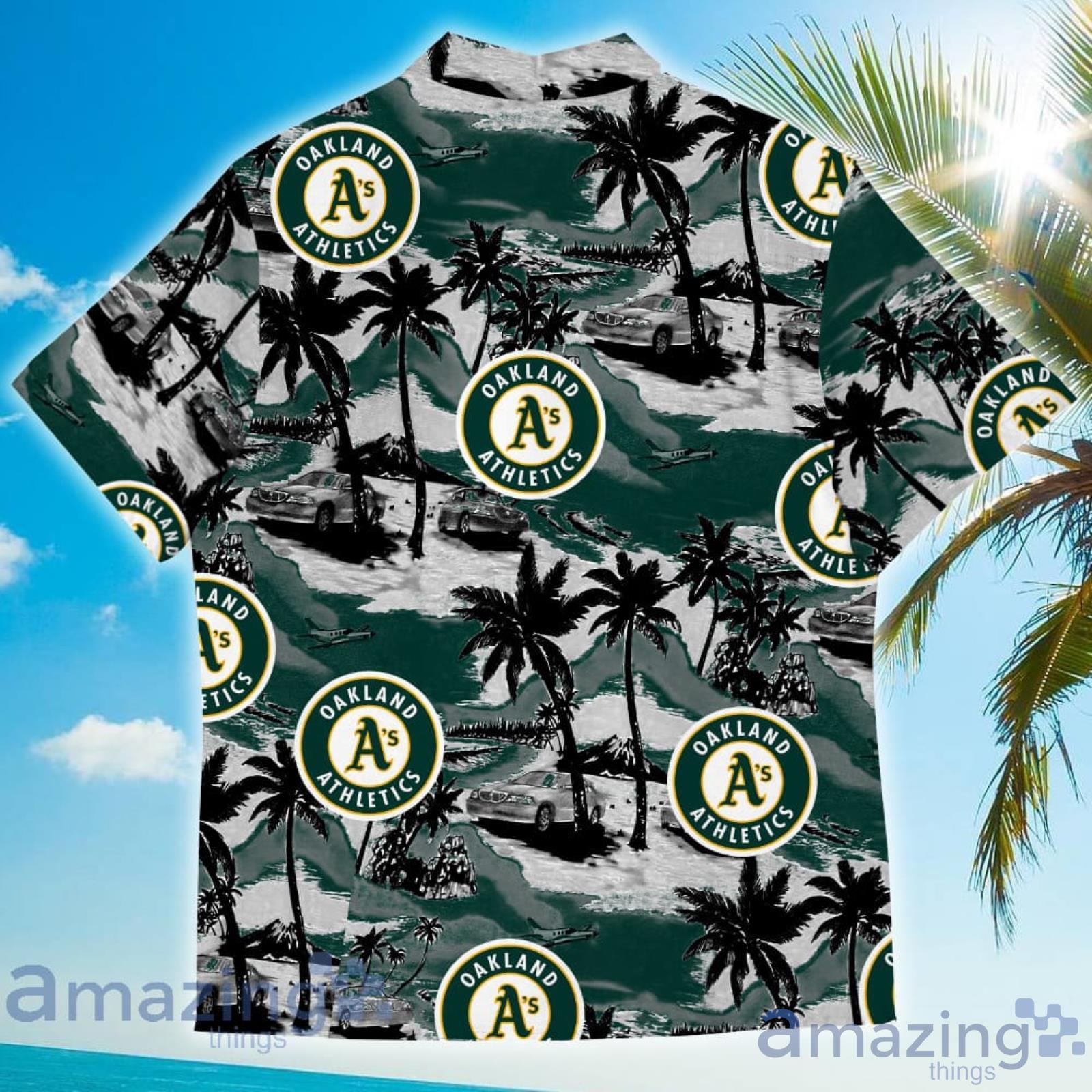 Oakland Athletics MLB Vintage Palm Tree Pattern Hawaii Shirt For Men And  Women - Freedomdesign