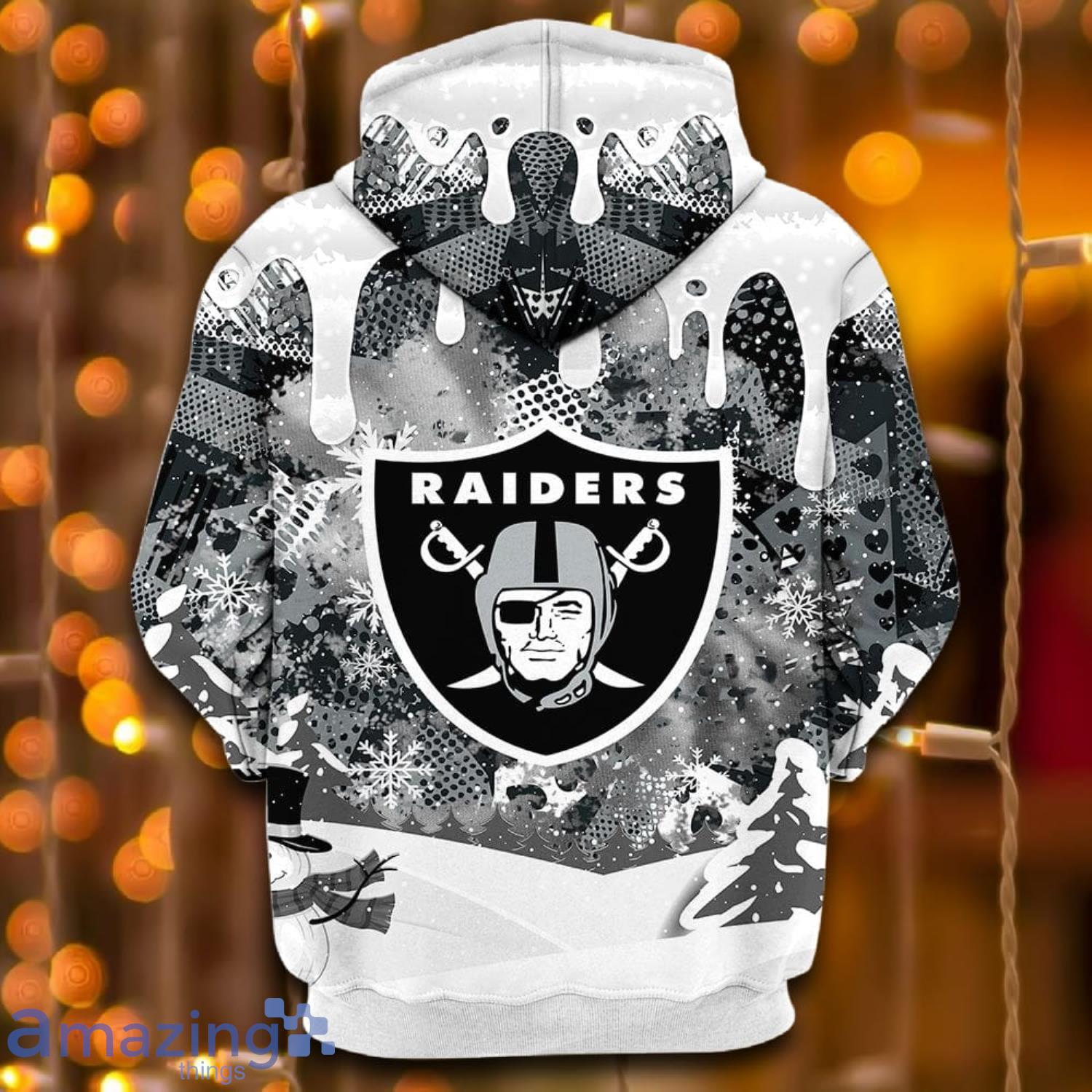 Oakland Raiders 3d hoodie 