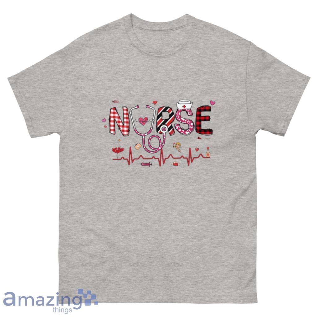 One Loved Nurse Valentine Day's Shirt - 500 Men’s Classic Tee Gildan