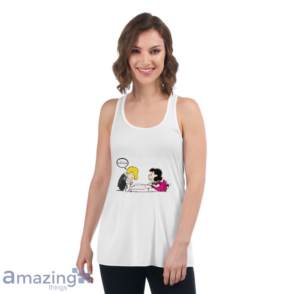 Peanuts Lucy Schroeder Valentine's Day Shirt image Peanuts Lucy Schroeder Valentine's Day Shirt
