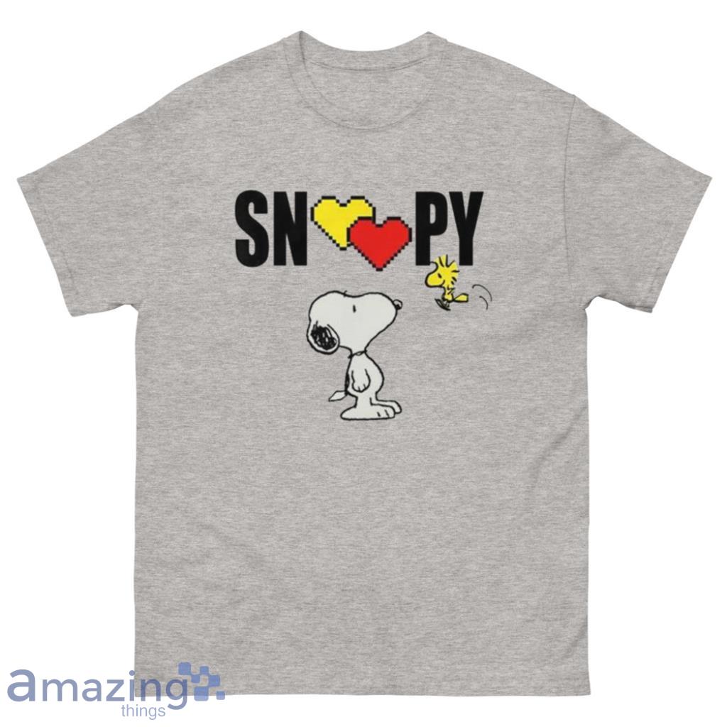 Peanuts Snoopy Valentine's Day Shirt - 500 Men’s Classic Tee Gildan