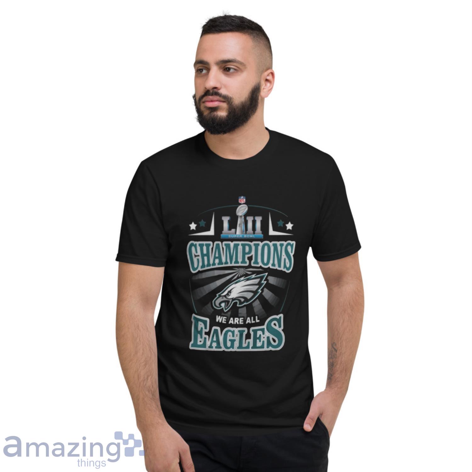 Super Bowl Lii Champions & Philadelphia Eagles Logo 3D T-shirt All Over  Print Shirt