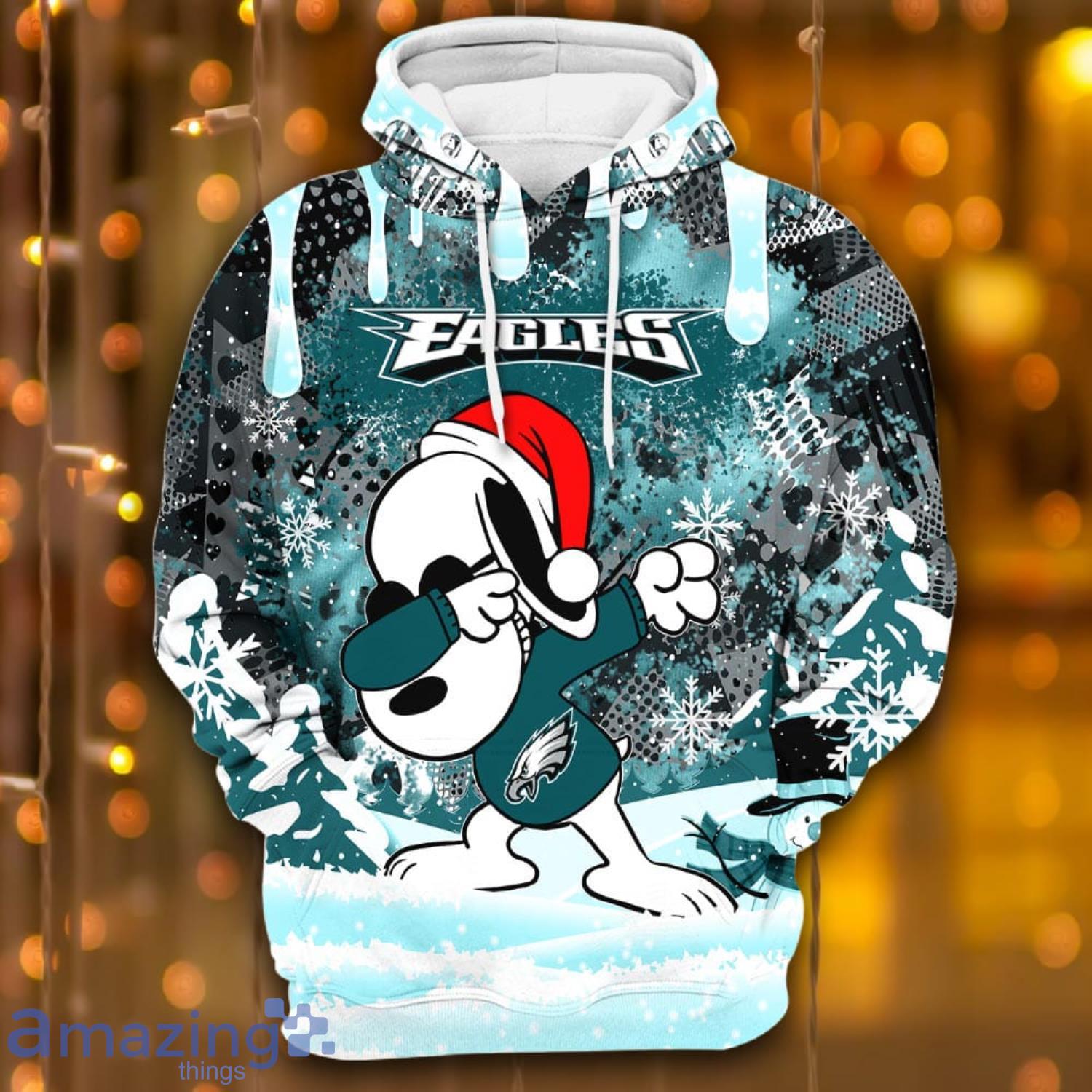 Snoopy Love Philadelphia Eagles Leather Jacket For Fan