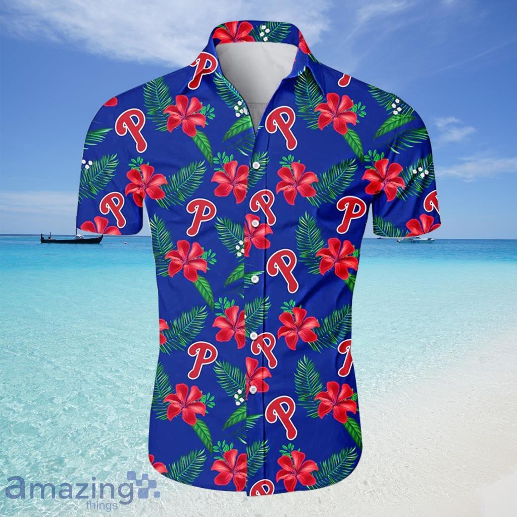 Philadelphia Phillies MLB Flower Hawaiian Shirt Gift For Men