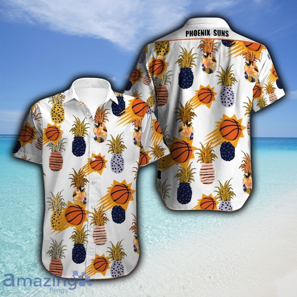 Phoenix Suns Hawaiian Shirt Flower For Fans - Phoenix Suns Hawaiian Shirt Flower For Fans
