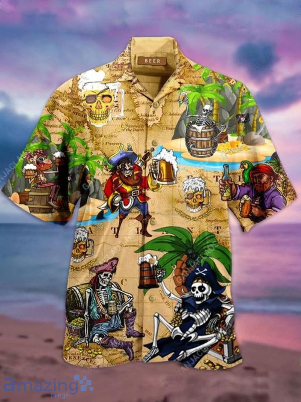 Pirates of the Caribbean Hawaiian Shirt