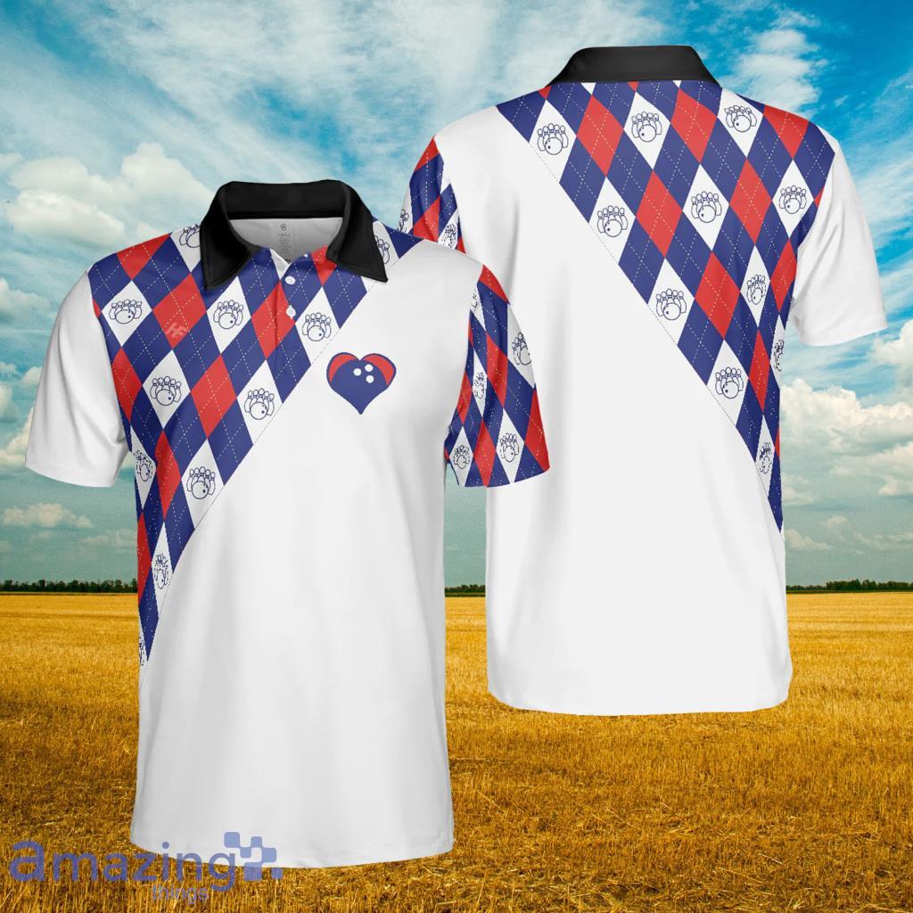 Plaid Pattern Golfing Shirt For Men - Plaid Pattern Golfing Shirt For Men