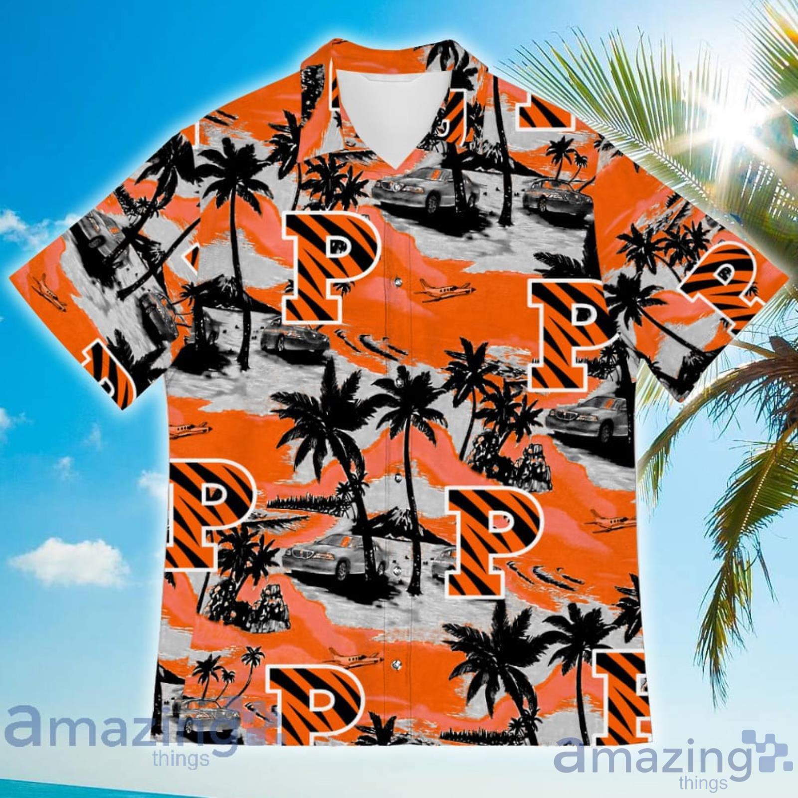 Princeton Tigers Sports American Tropical Coconut Vintage Patterns Hawaiian Shirt image Princeton Tigers Sports American Tropical Coconut Vintage Patterns Hawaiian Shirt Product Photo 2