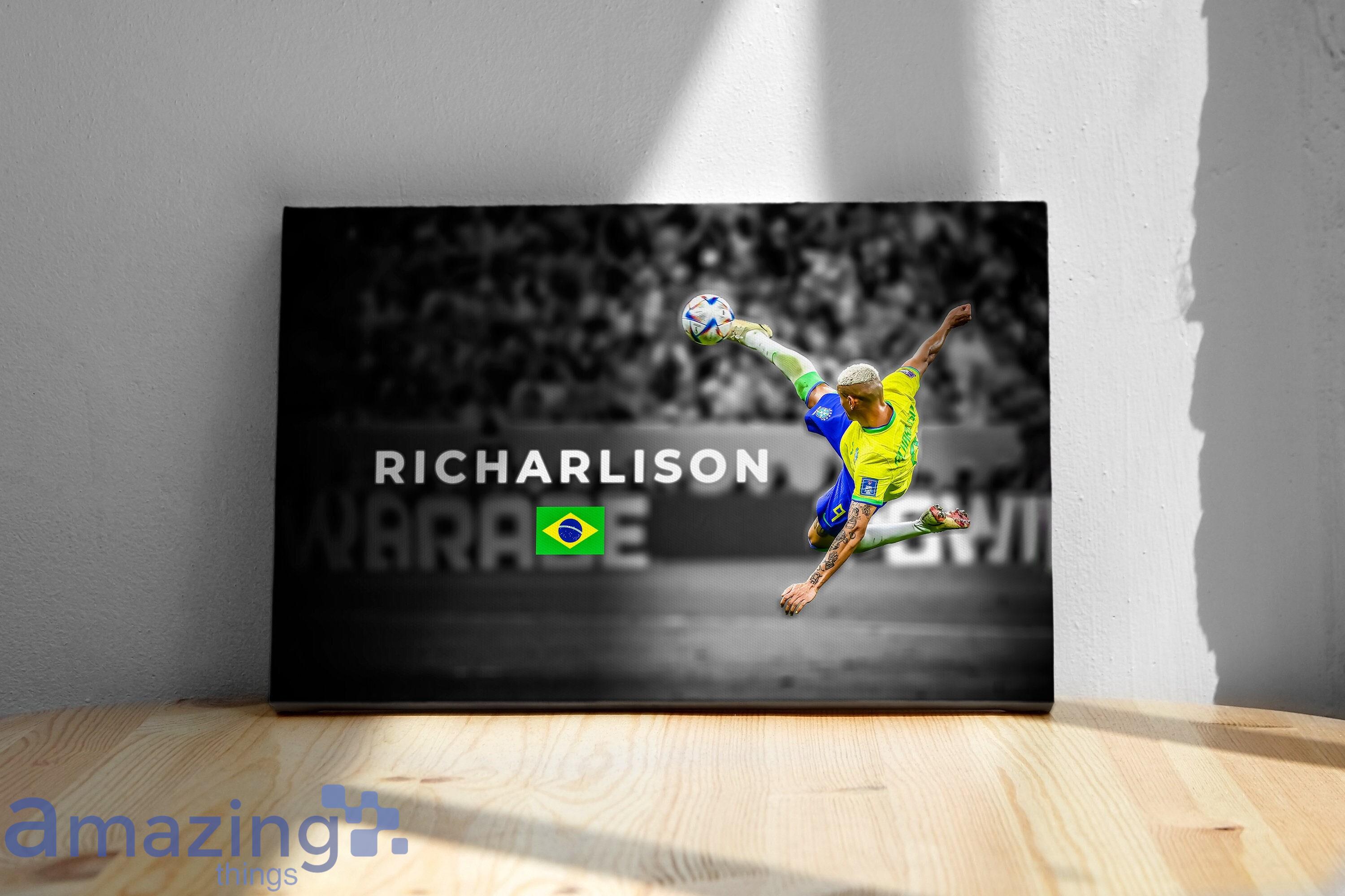 Richarlison Poster Or Canvas Brazil Football World Cup 2022 Product Photo 1
