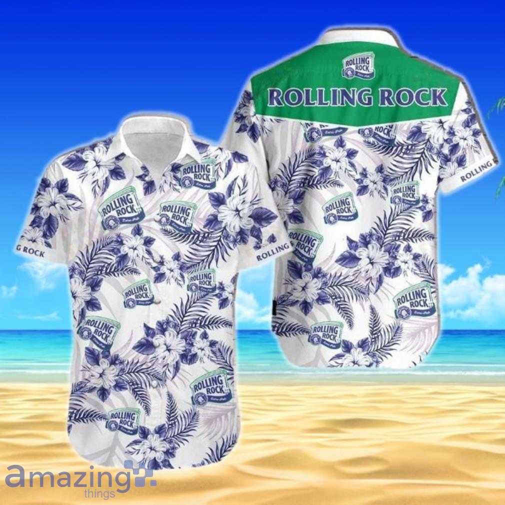 Rolling Rock Music Short Sleeves Hawaiian Shirt Product Photo 1