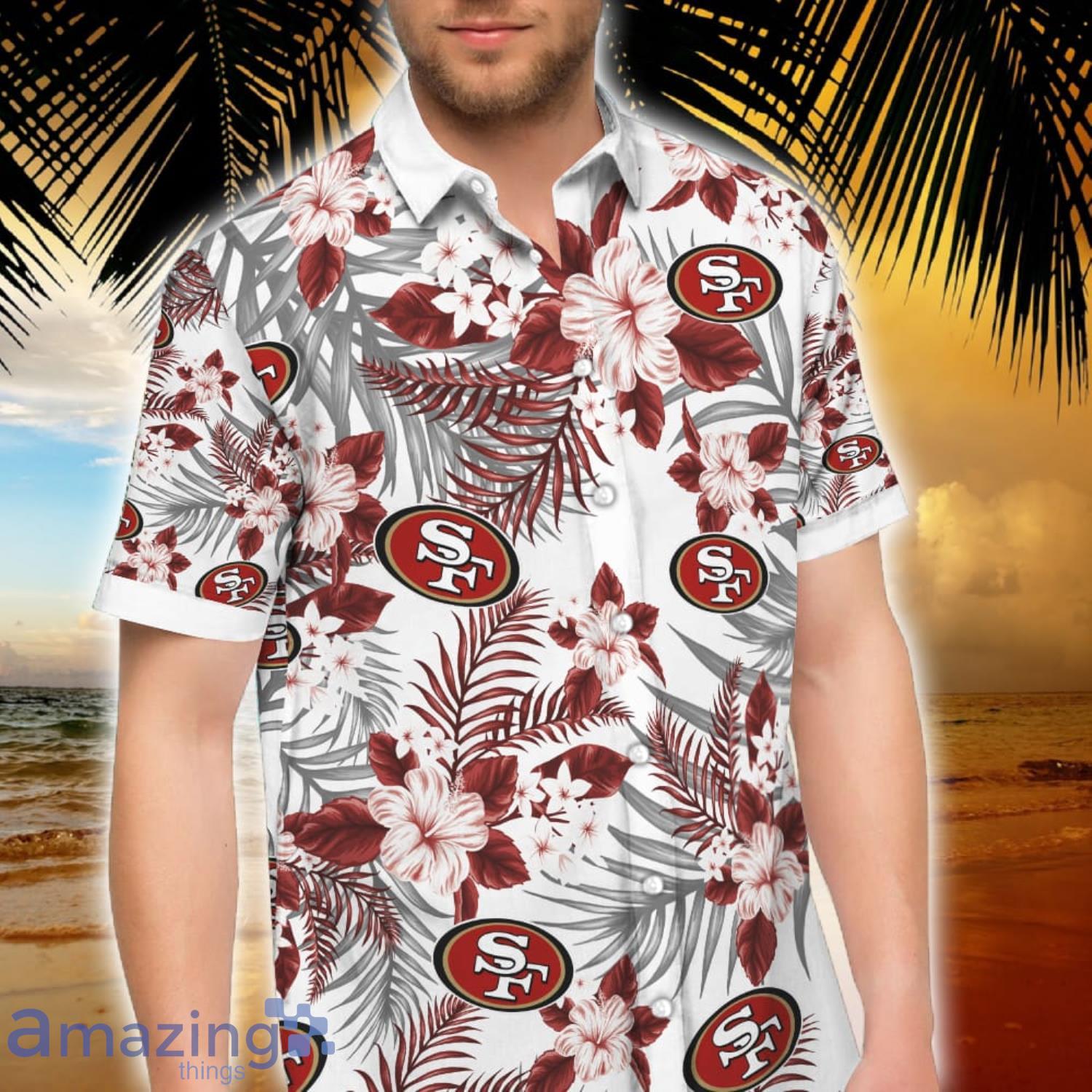 San Francisco Giants Mickey Mouse Short Sleeve Button Up Tropical