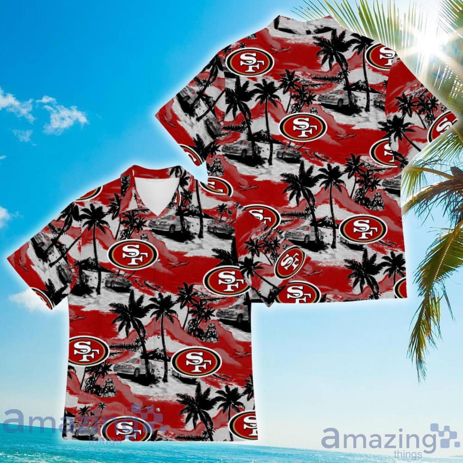 Vintage 49ers Button Up Shirt San Francisco 49ers Hawaii Shirt