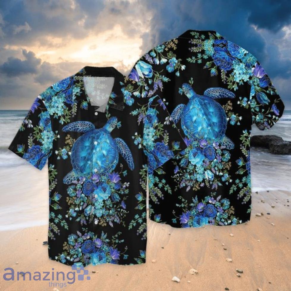Sea Turtle Amazing Short Sleeves Hawaiian Shirt Product Photo 1