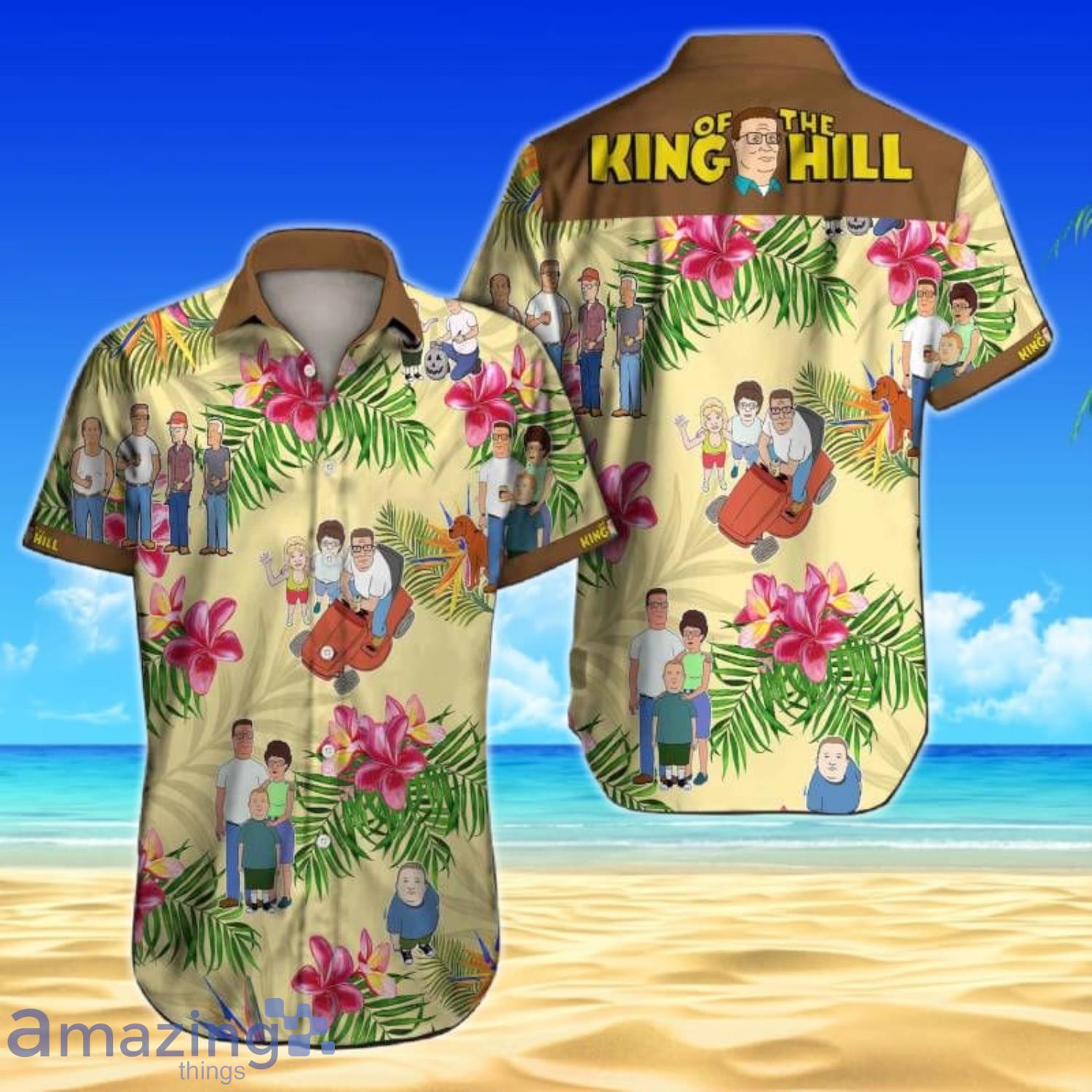 Sesame Street Short Sleeves Hawaiian Shirt Product Photo 1