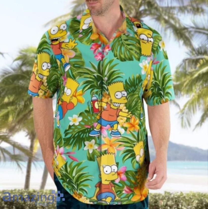 Simpson Hawaiian Family Summer Tropical Shirt Product Photo 1