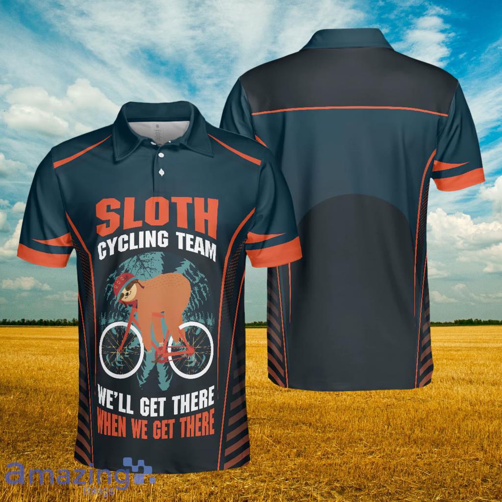 Sloth Cycling Team Polo Shirt - Sloth Cycling Team Polo Shirt