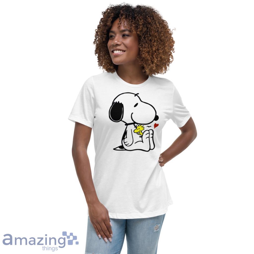 Pittsburgh Steelers Snoopy Love Heart Shirt - High-Quality Printed