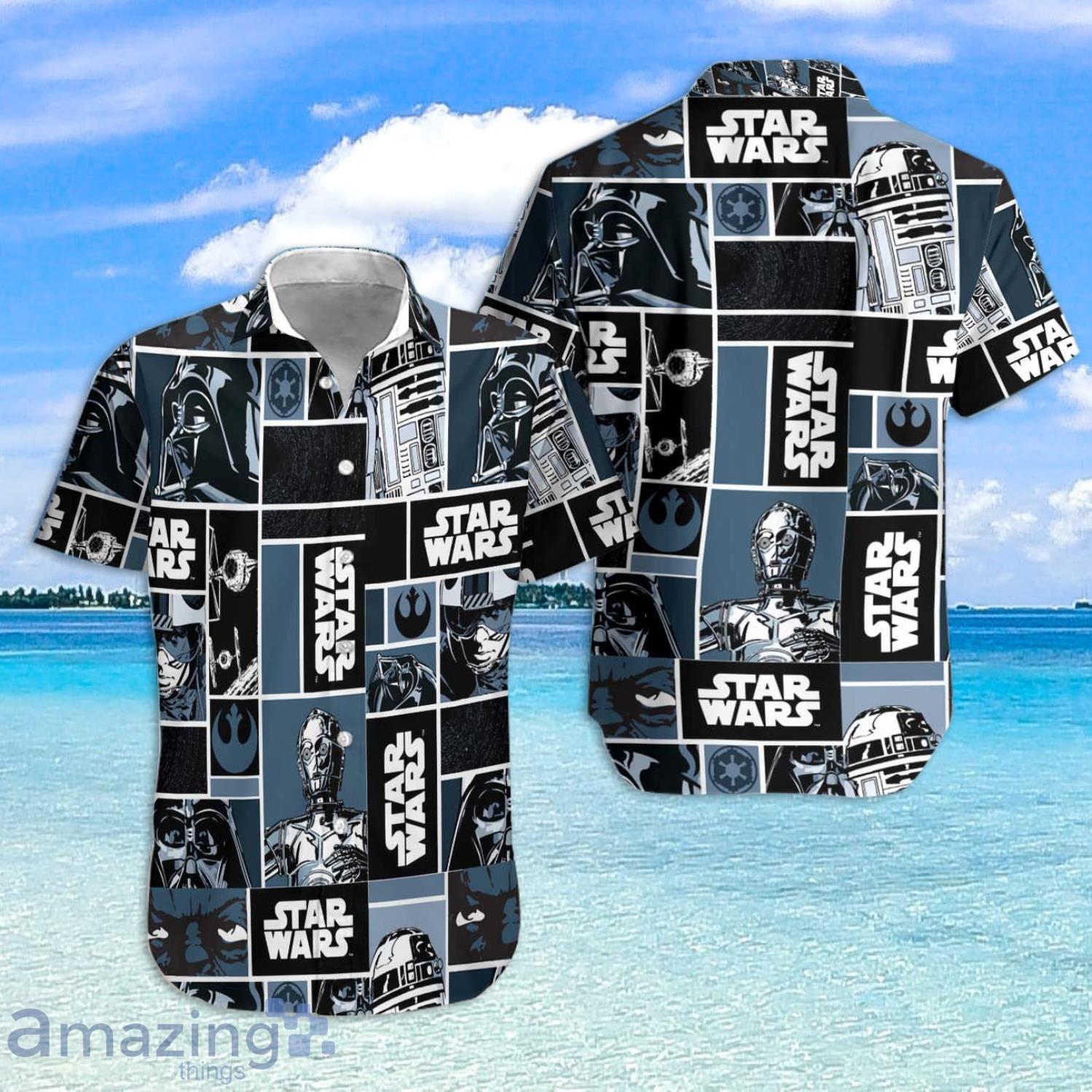 Star Wars Pattern Hawaiian Shirt For Men And Women Product Photo 1