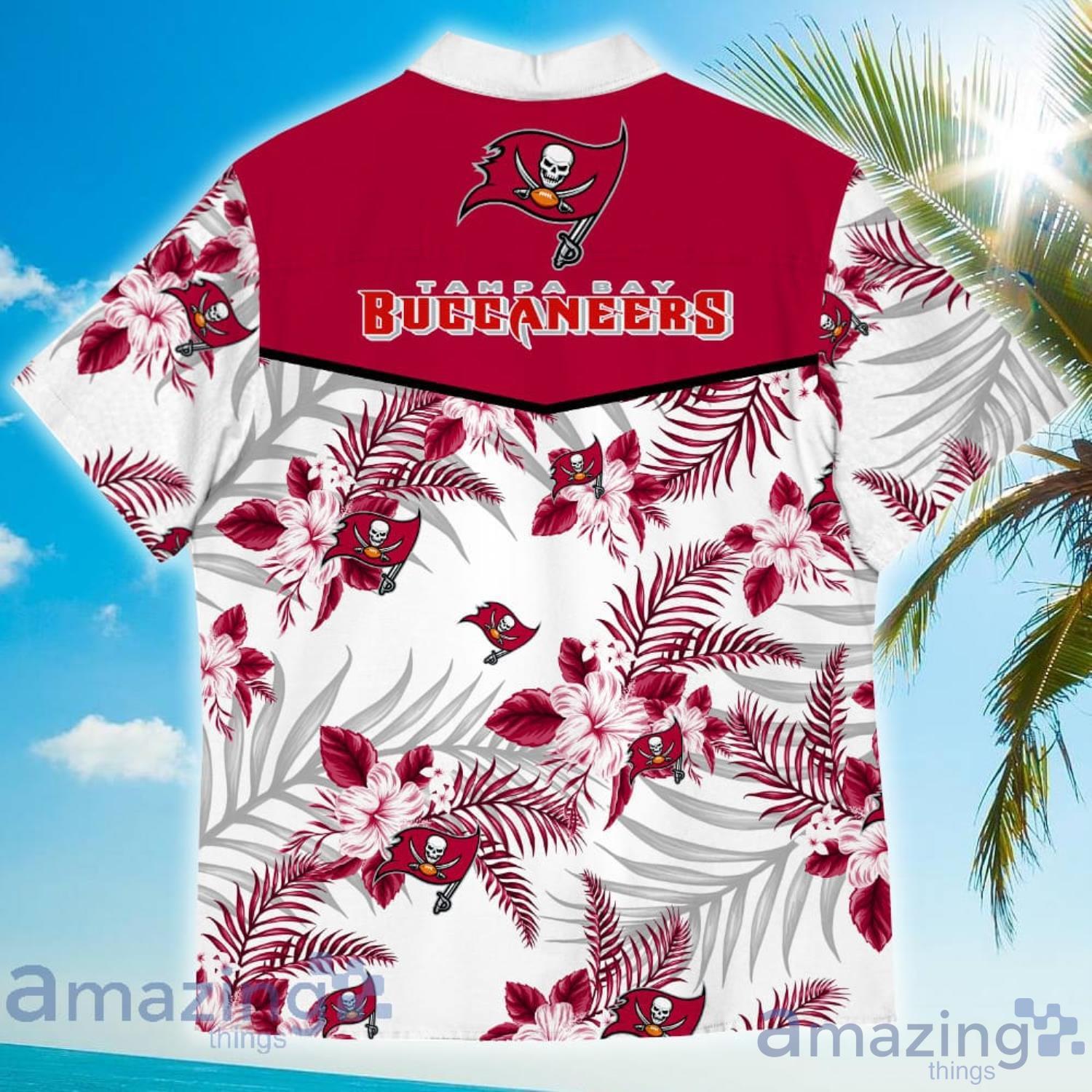 20% OFF Tampa Bay Buccaneers Hawaiian Shirt Tropical Flower Short Sleeve –  4 Fan Shop